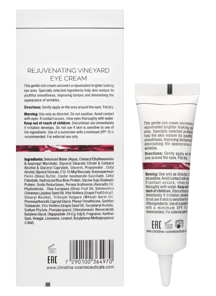 Chateau de Beaute Rejuvenating Vineyard Eye cream