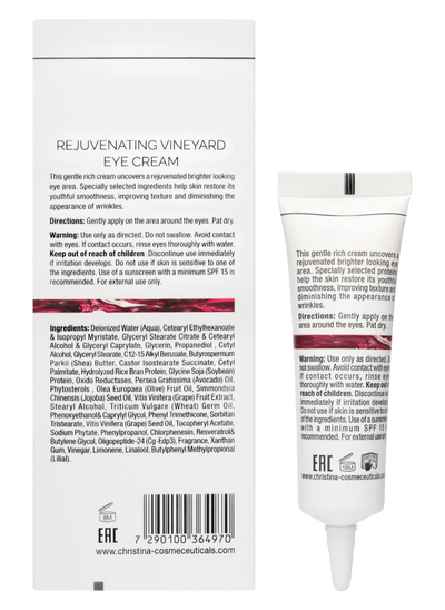 Chateau de Beaute Rejuvenating Vineyard Eye cream